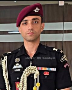 major rishabh singh sambyal biography