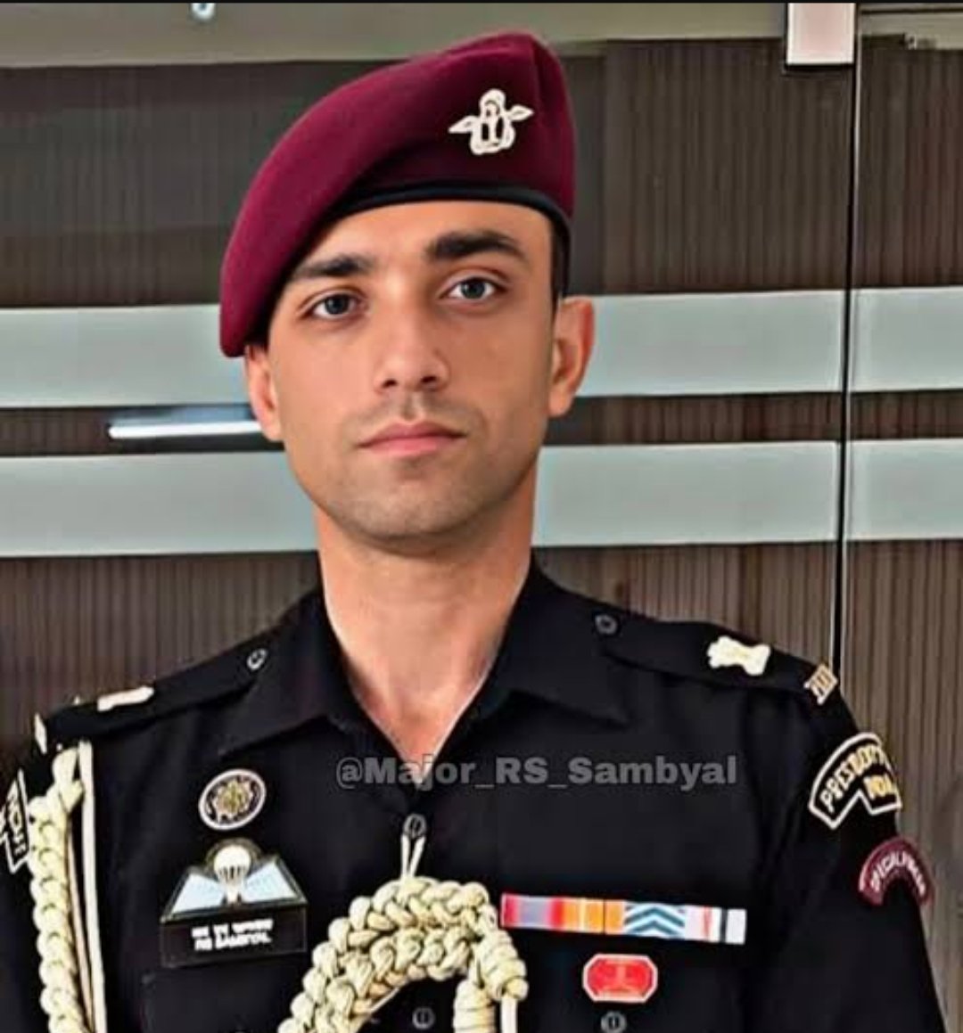major rishabh singh sambyal biography